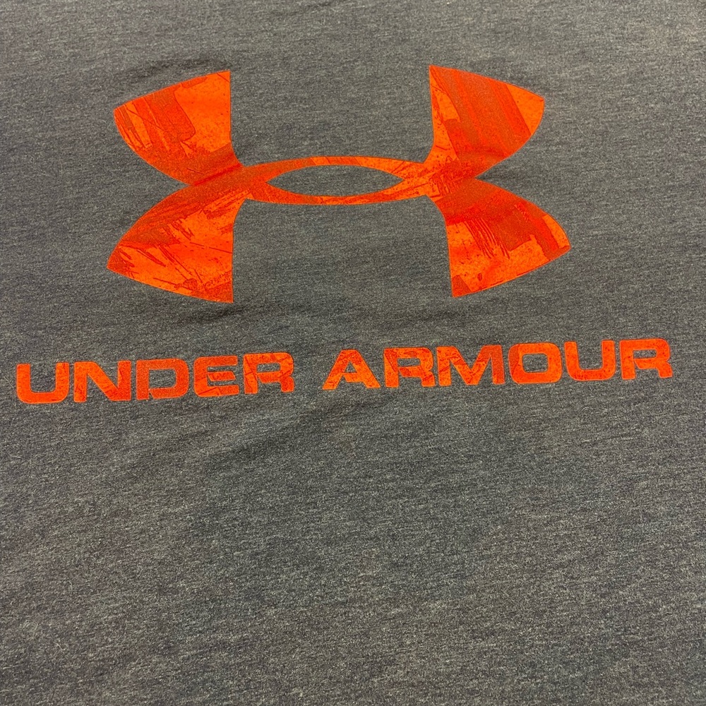 Mens Under Armour Blue Short Sleeve T-Shirt Size XL - Picture 2 of 5